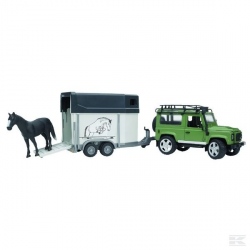 Land Rover Defender přívěs na koně