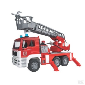 U02771 MAN hasičské vozidlo s žebříkem a ozvučením